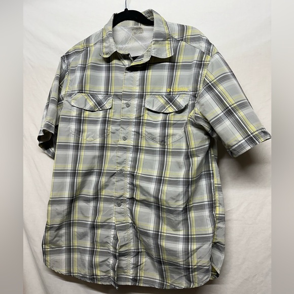 Men’s Columbia Omni-Shade Sun Protection Vented Button-Up Shirt - Size‎ Medium - Picture 12 of 16